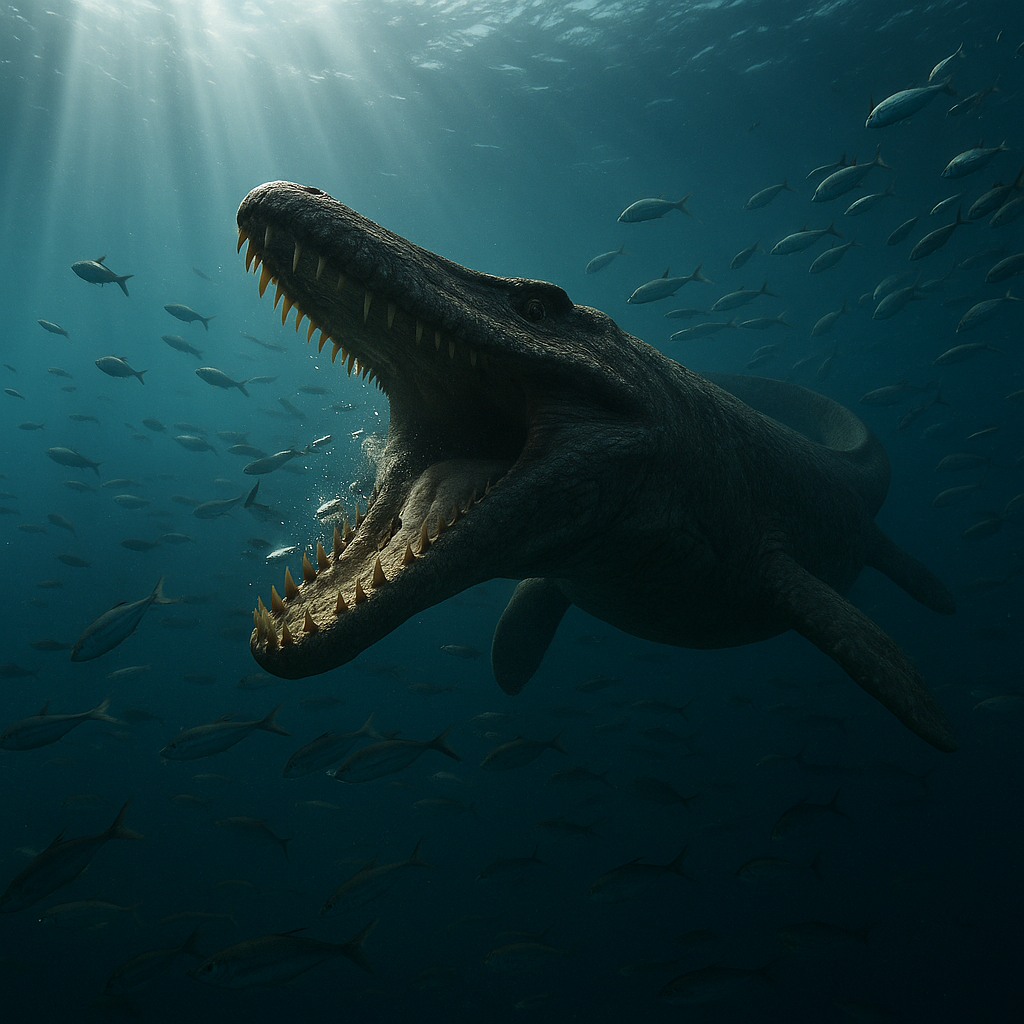 Mosasaurus dinosaur picture