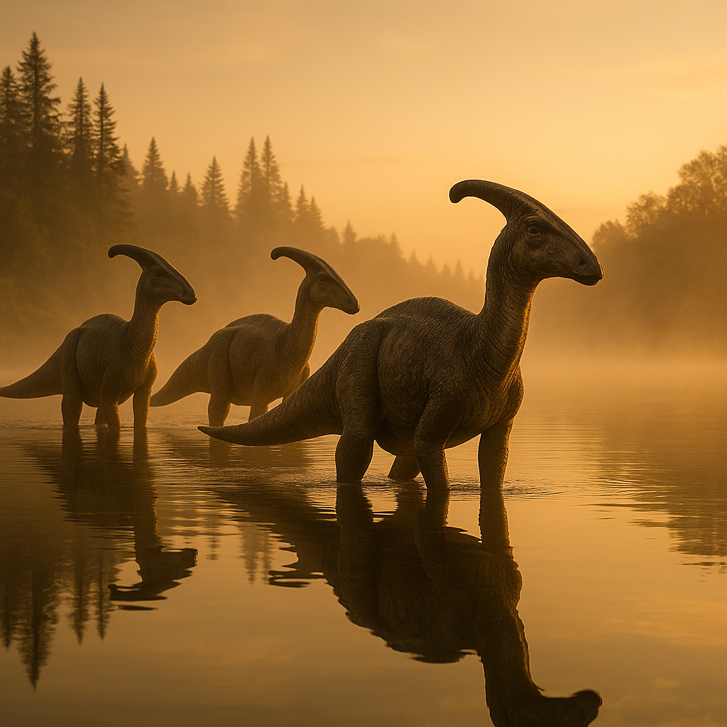 Parasaurolophus dinosaur picture
