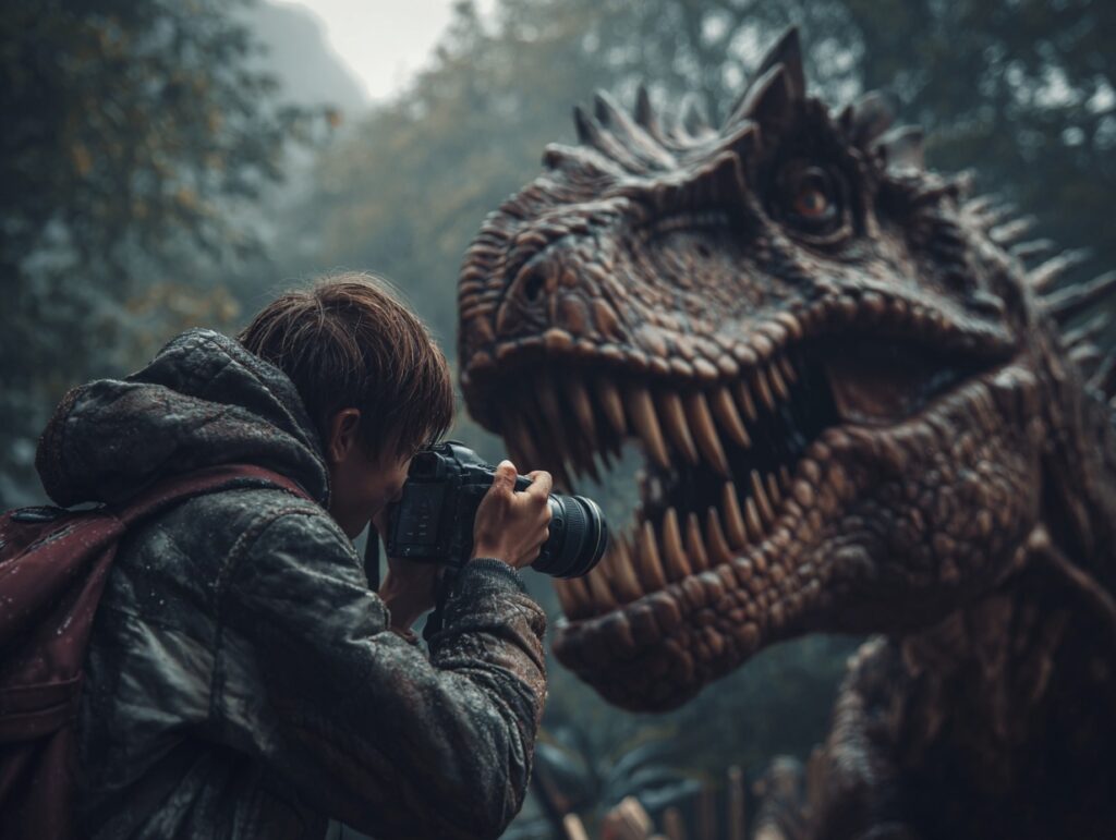 dinosaur photography