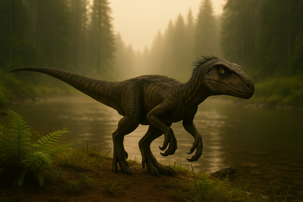 velociraptor_03_riverbank_profile